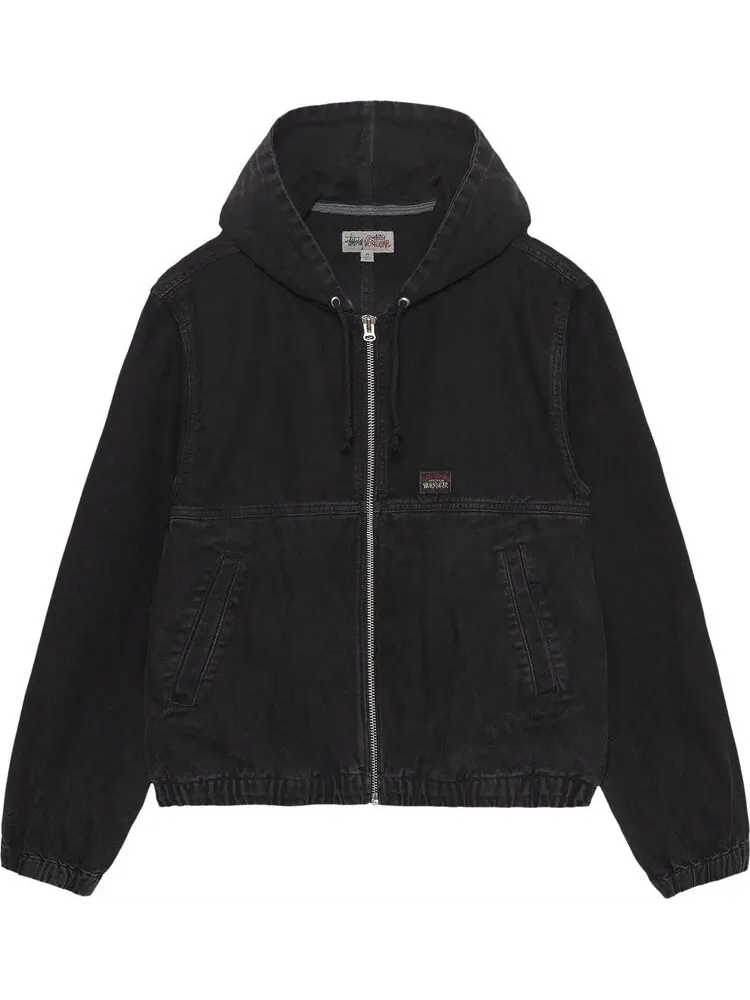 Куртка Stussy Work 'Black' — изображение 1 из 2, черный