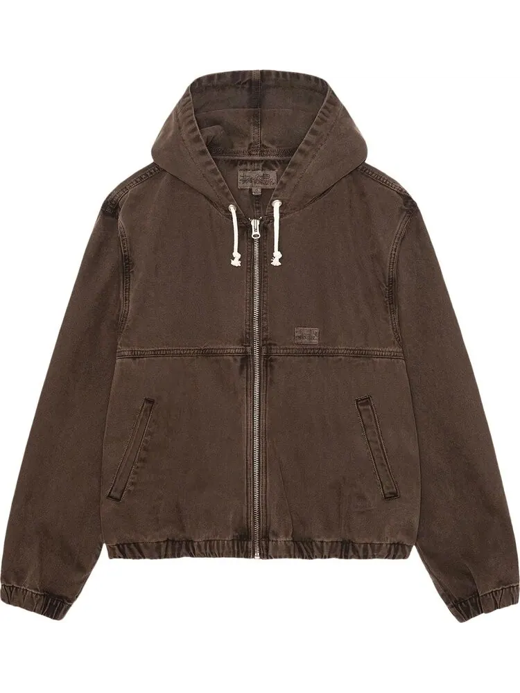 Куртка Stussy Work 'Brown' — изображение 1 из 2, коричневый