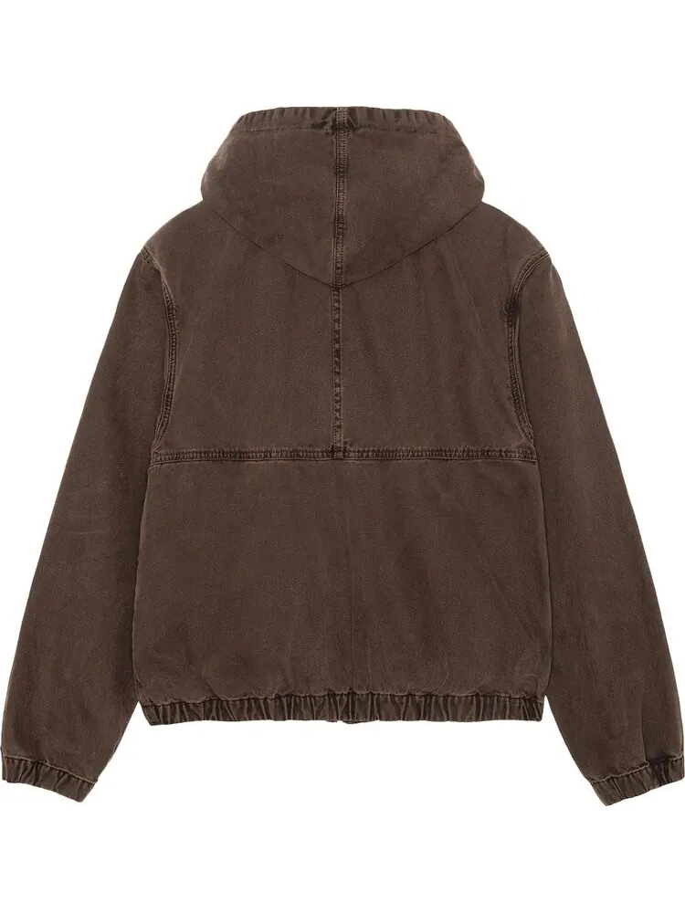 Куртка Stussy Work 'Brown' — изображение 2 из 2, коричневый
