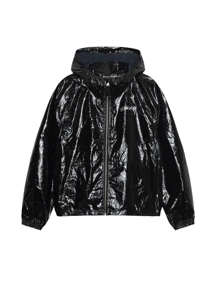 Топ Stussy Beach Shell Coated Ripstop — изображение 1 из 2, черный