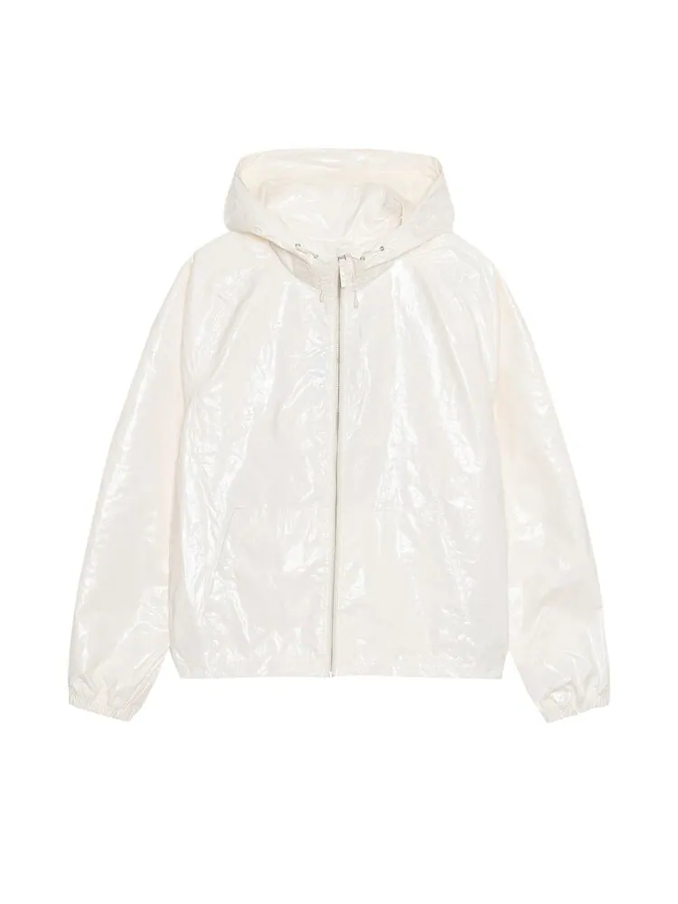 Топ Stussy Beach Shell Coated Ripstop — изображение 1 из 2, бежевый