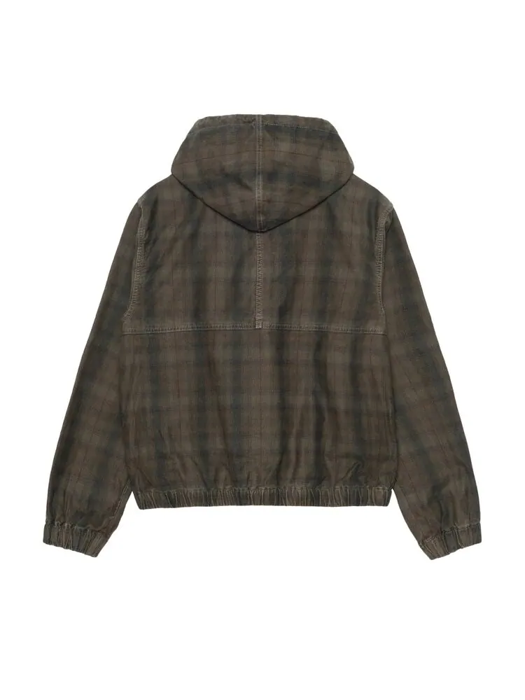 Худи Stussy Unlined Plaid Zip Hoodie — изображение 2 из 2, мульти