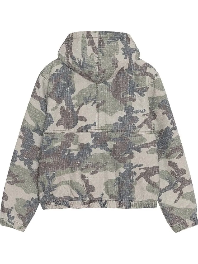Куртка Stussy Needlepunch Work 'Woodland Camo' — изображение 2 из 2, мульти