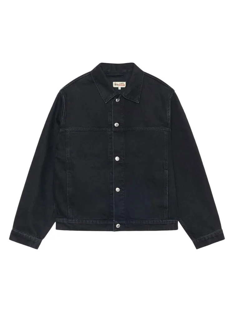 Куртка Stussy Trucker Denim Jacket — изображение 1 из 2, черный
