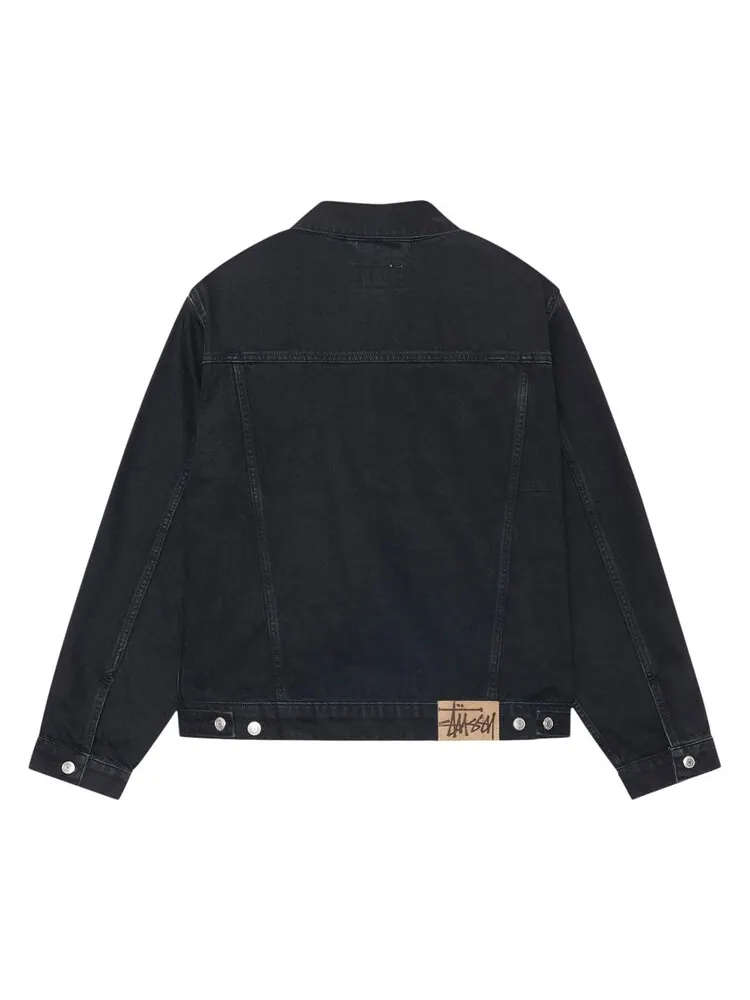 Куртка Stussy Trucker Denim Jacket — изображение 2 из 2, черный