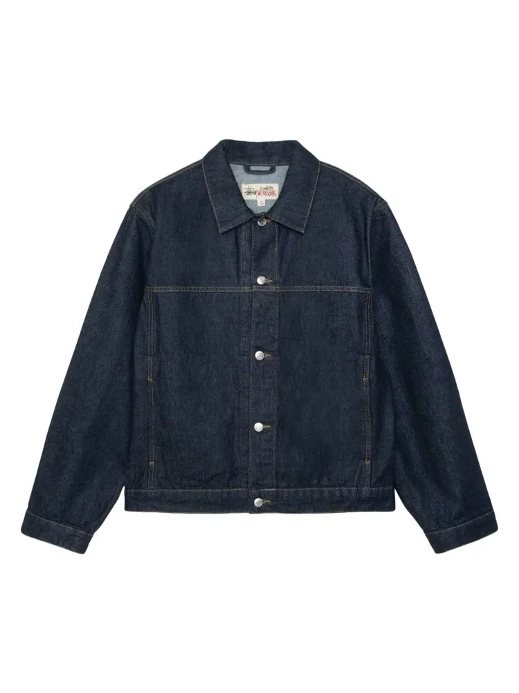 Куртка Stussy Trucker Denim Jacket — изображение 1 из 2, индиго