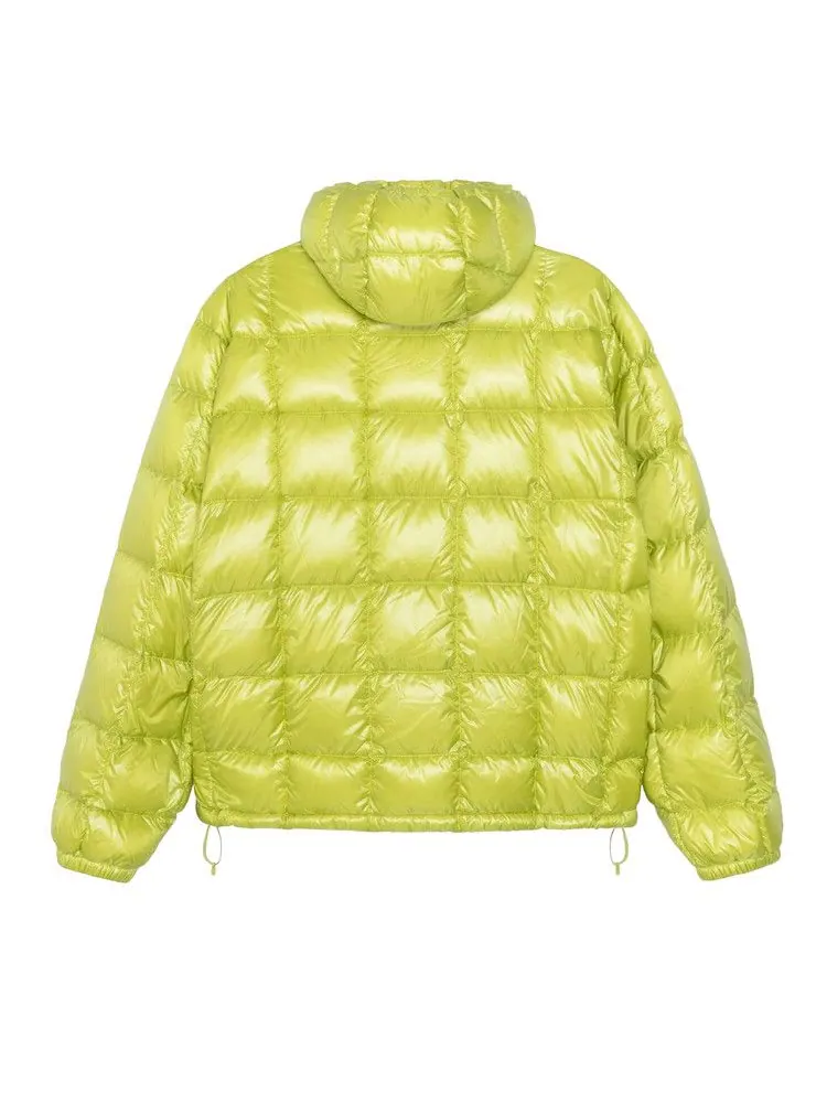 Пуховик Stussy Midweight Hooded Puffer — изображение 2 из 2, лаймовый