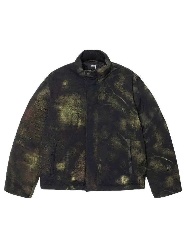 Куртка Stussy Short Down Jacket, Fortine — изображение 1 из 2, зеленый