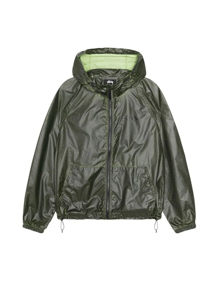 Куртка Stussy Beach Shell Cracked Ripstop — изображение 1 из 2, лаймовый