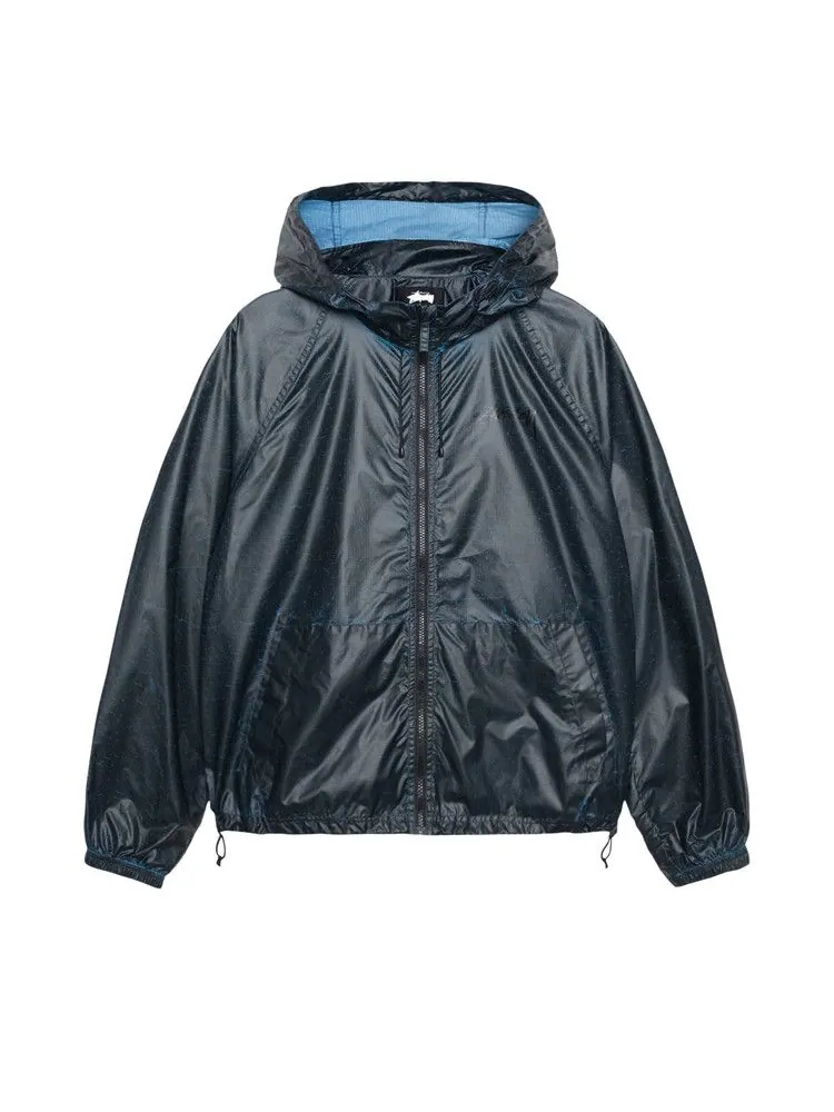 Куртка Stussy Beach Shell Cracked Ripstop — изображение 1 из 2, синий