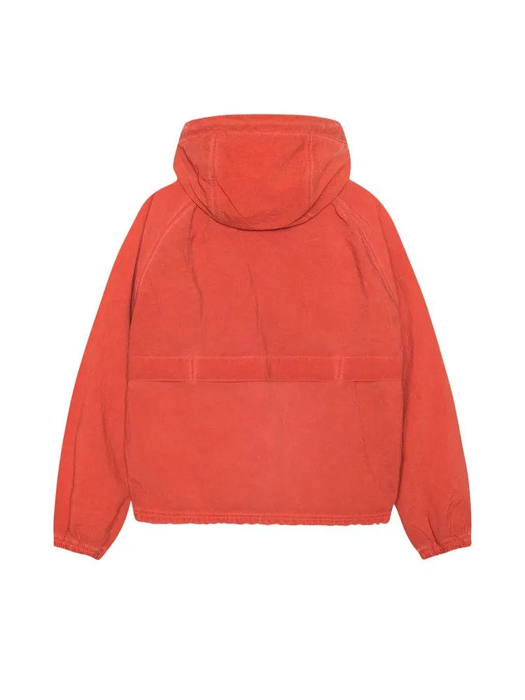 Куртка Stussy Beach Shell Garment Dyed — изображение 2 из 2, красный