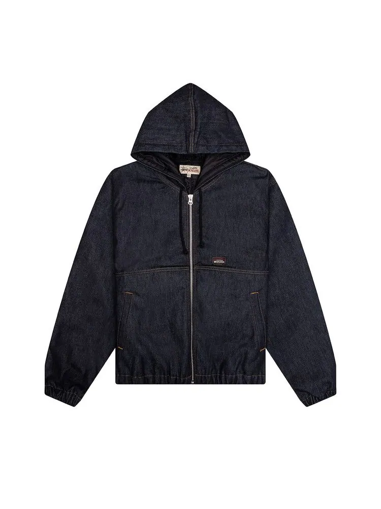 Куртка Stussy Insulated Work Jacket Denim — изображение 1 из 2, индиго