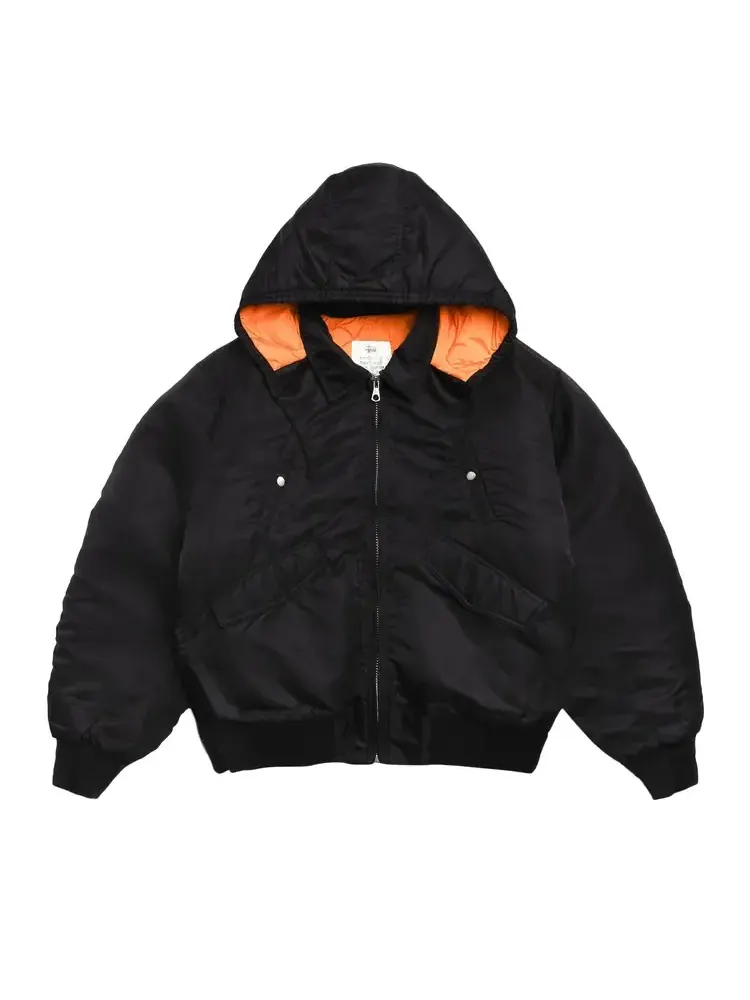 Stussy Flight Bomber 'Black' — изображение 1 из 1, черный