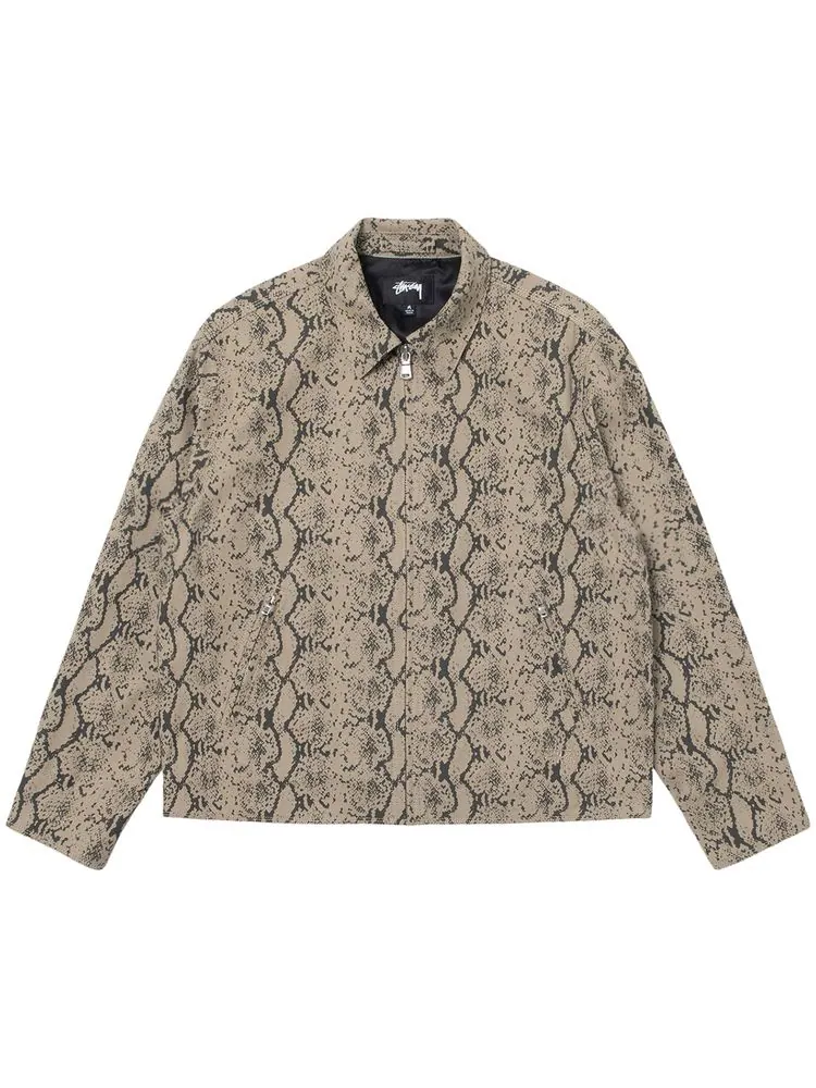 Куртка Stussy Garage Jacket Gabardine — изображение 1 из 1, бежевый