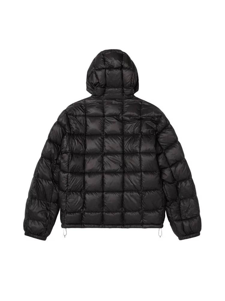 Пуховик Stussy Midweight Hooded Puffer — изображение 2 из 2, черный