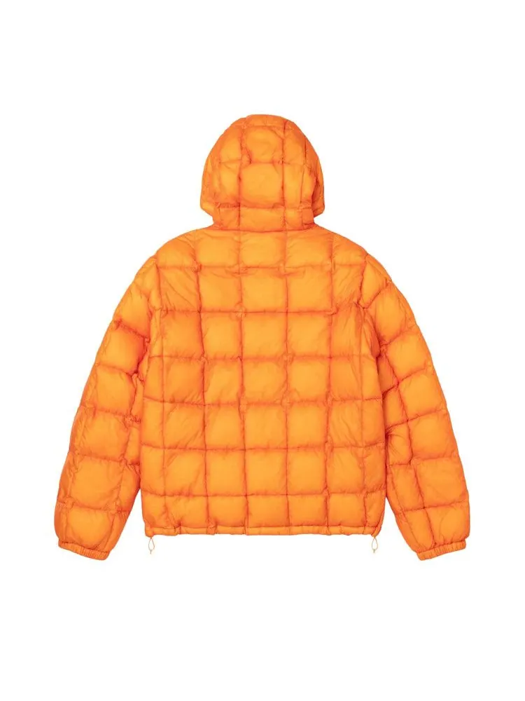 Пуховик Stussy Midweight Hooded Puffer — изображение 2 из 2, оранжевый
