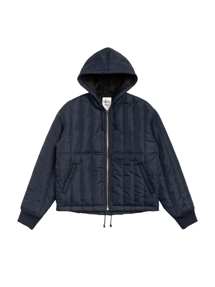 Куртка Stussy Quilted Nylon Work Jacket 'Navy'