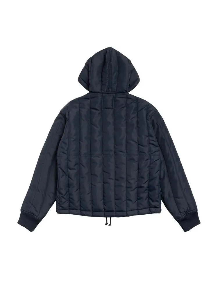 Куртка Stussy Quilted Nylon Work Jacket 'Navy' — изображение 2 из 2, синий