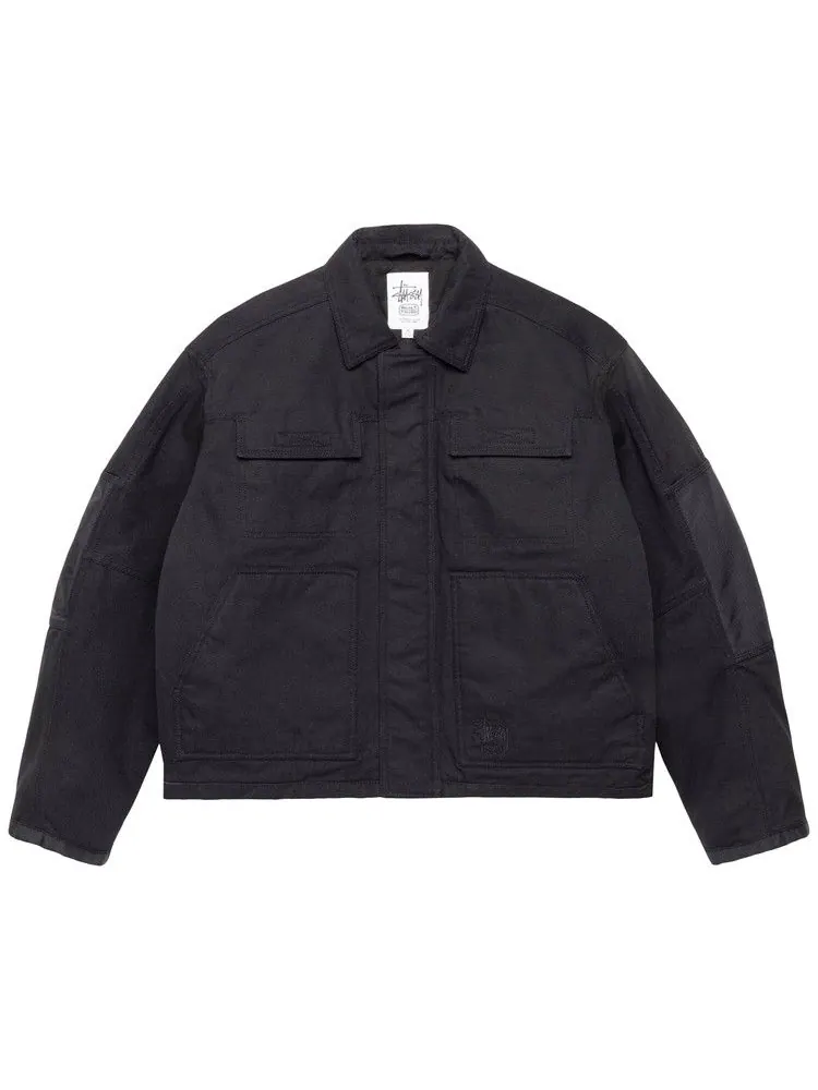 Куртка Stussy Utility Work Jacket — изображение 1 из 2, черный