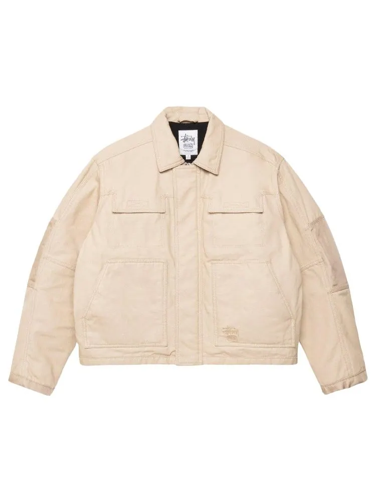Куртка Stussy Utility Work Jacket — изображение 1 из 2, хаки
