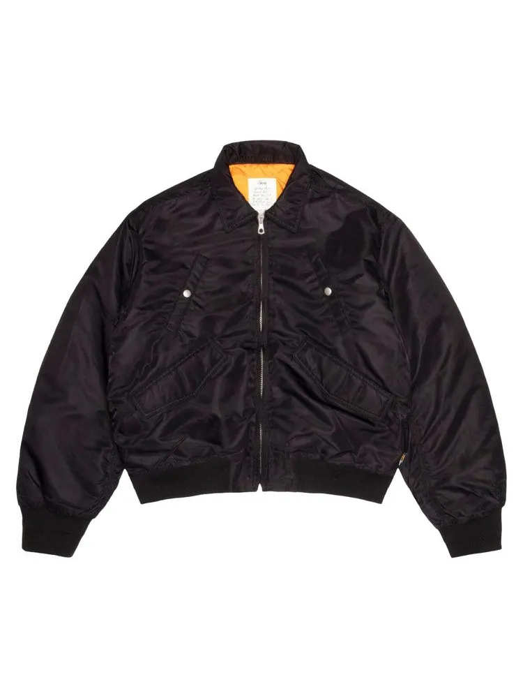 Бомбер Stussy Flight Bomber — изображение 1 из 2, черный