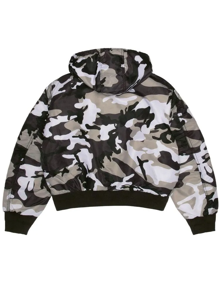 Бомбер Stussy Flight Bomber — изображение 2 из 2, снежный камуфляж