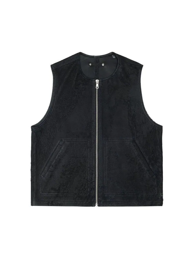 Утепленный жилет Stussy Welders Vest — изображение 1 из 2, черный