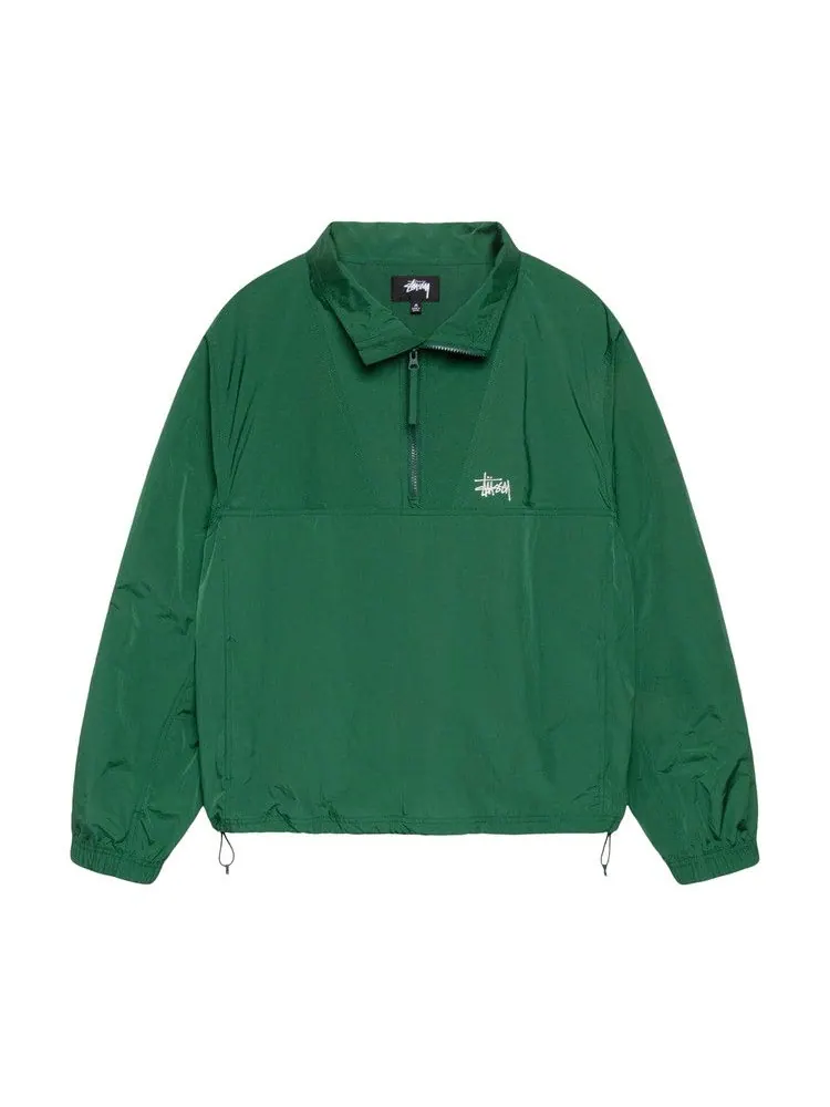 Куртка Stussy Warm Up Pullover — изображение 1 из 2, зеленый