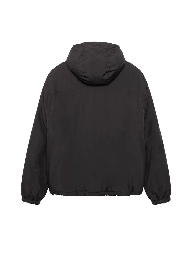 Куртка Stussy Insulated Hooded Jacket — изображение 2 из 2, черный