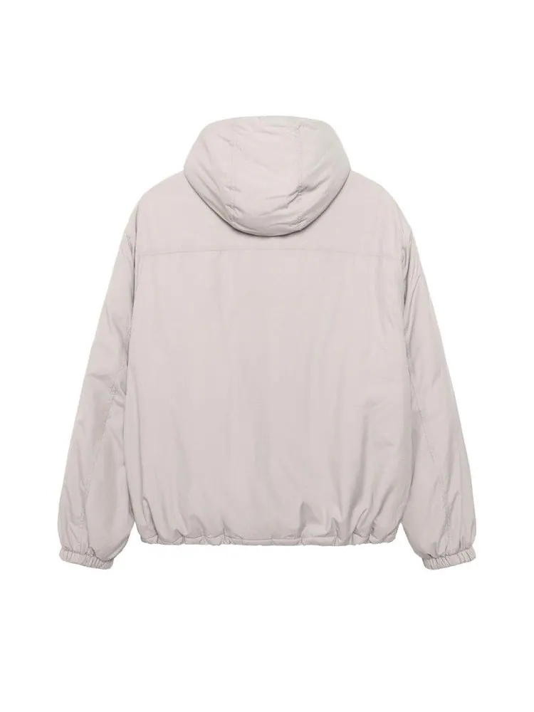 Куртка Stussy Insulated Hooded Jacket — изображение 2 из 2, серый