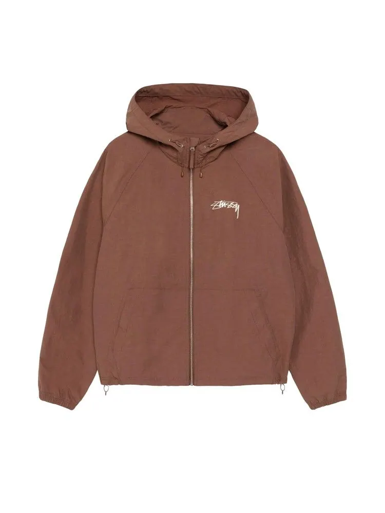Куртка Stussy Nylon Beach Shell — изображение 1 из 2, коричневый