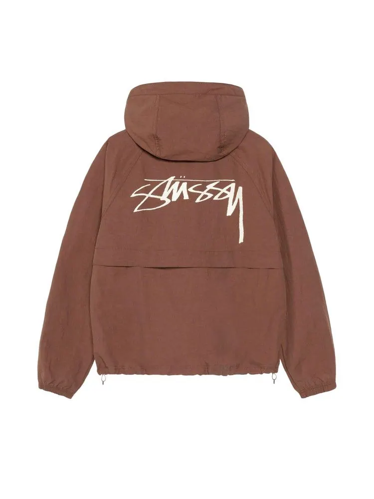 Куртка Stussy Nylon Beach Shell — изображение 2 из 2, коричневый