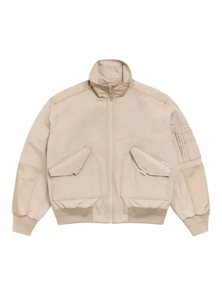 Stussy Mock Neck Flight Bomber 'Khaki'
