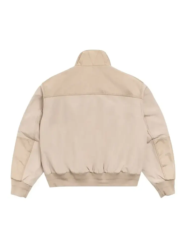 Stussy Mock Neck Flight Bomber 'Khaki' — изображение 2 из 2, бежевый