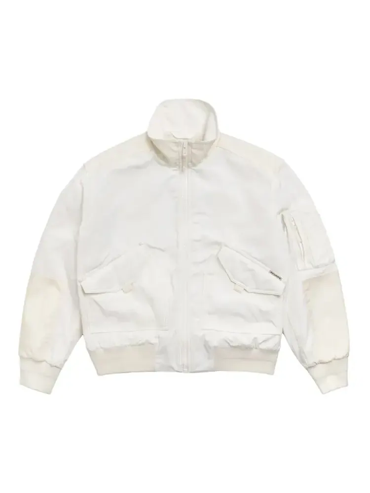 Куртка-бомбер Stussy с высоким воротником — изображение 1 из 2, белый