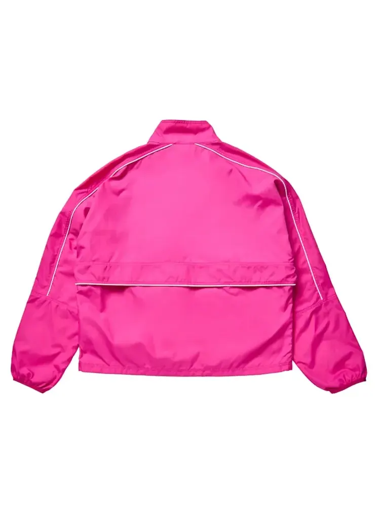 Легкая куртка-пуловер Stussy — изображение 2 из 2, розовый