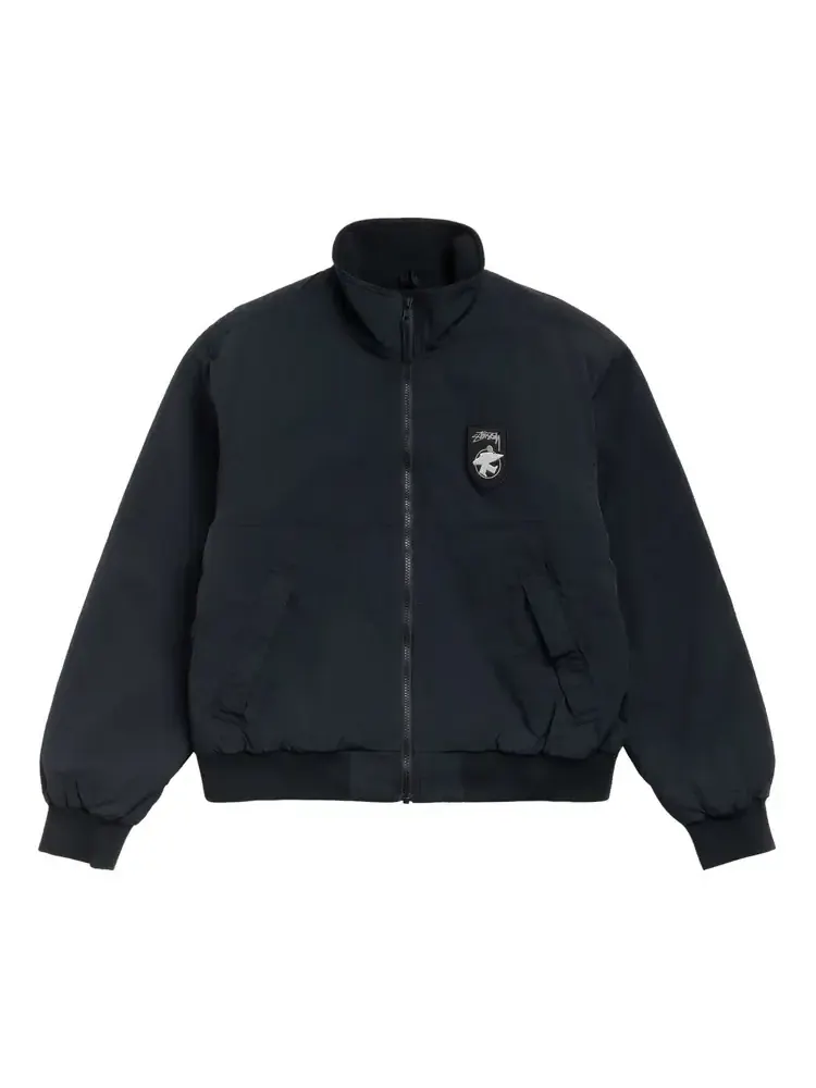 Куртка Stussy на флисовой подкладке — изображение 1 из 2, черный