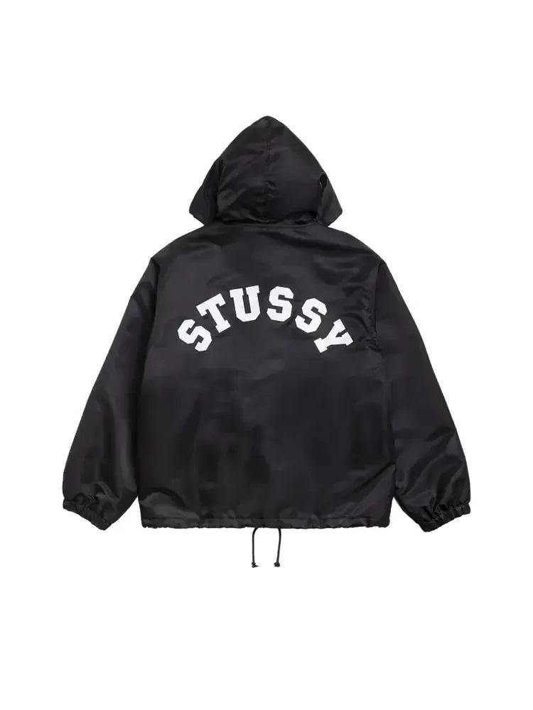 Куртка-бомбер Stussy с капюшоном — изображение 2 из 2, черный