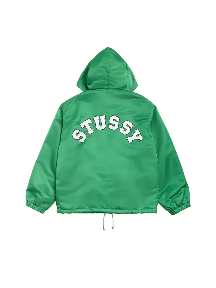 Куртка-бомбер Stussy с капюшоном — изображение 2 из 2, зеленый