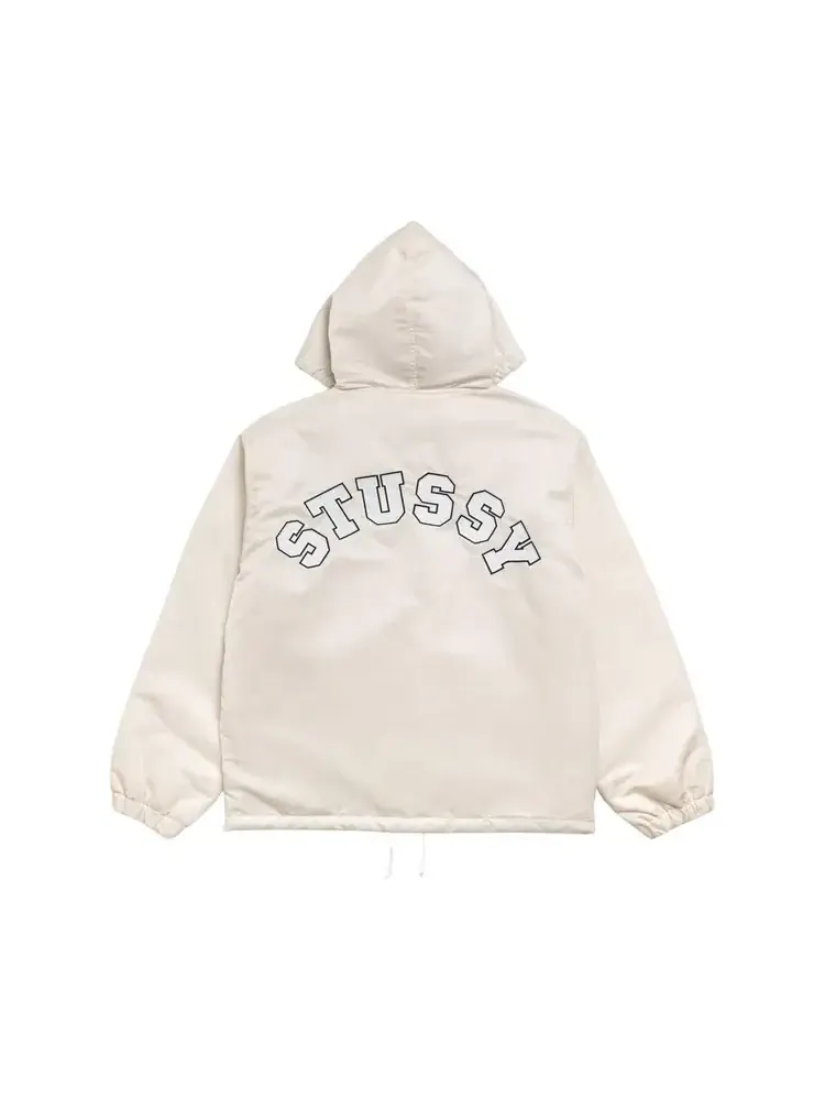 Куртка-бомбер с капюшоном Stussy — изображение 2 из 2, бежевый