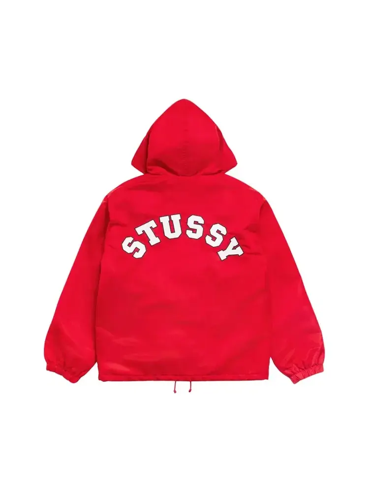 Куртка-бомбер с капюшоном Stussy — изображение 2 из 2, красный