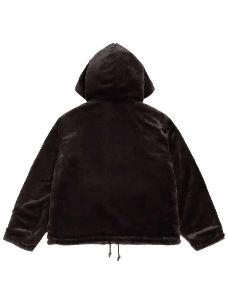 Двусторонняя куртка с капюшоном Stussy — изображение 2 из 2, коричневый