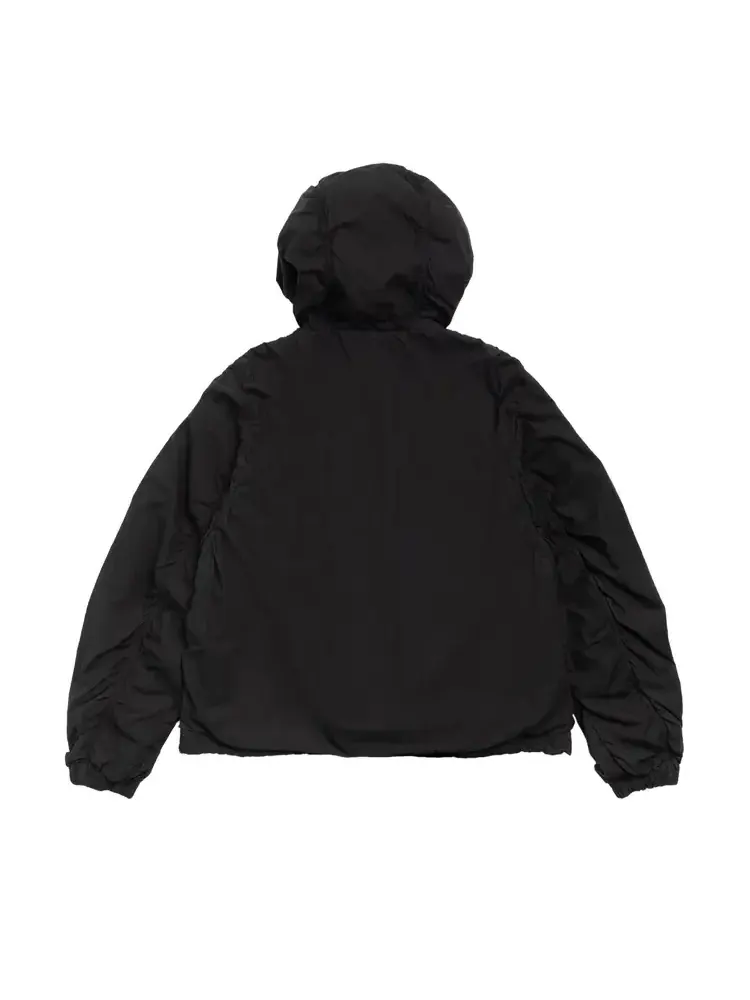 Куртка Stussy из двойного хлопка с капюшоном — изображение 2 из 2, черный