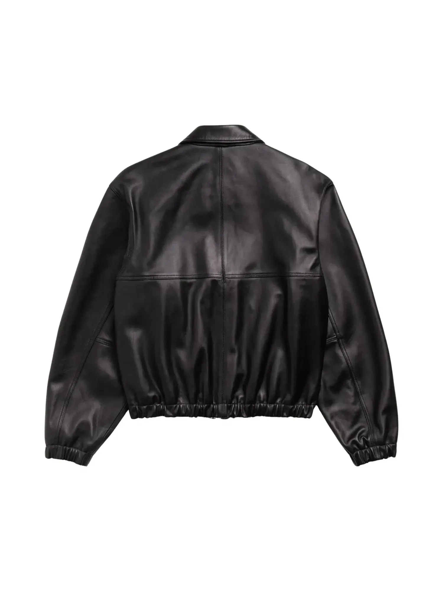 Куртка Stussy Leather Work — изображение 2 из 2, черный