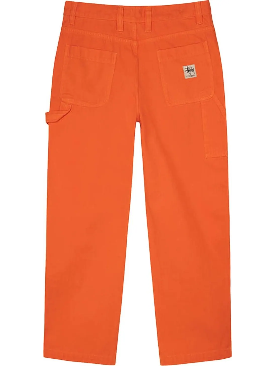 Брюки Stussy Canvas Work Pant 'Orange' — изображение 2 из 2, оранжевый