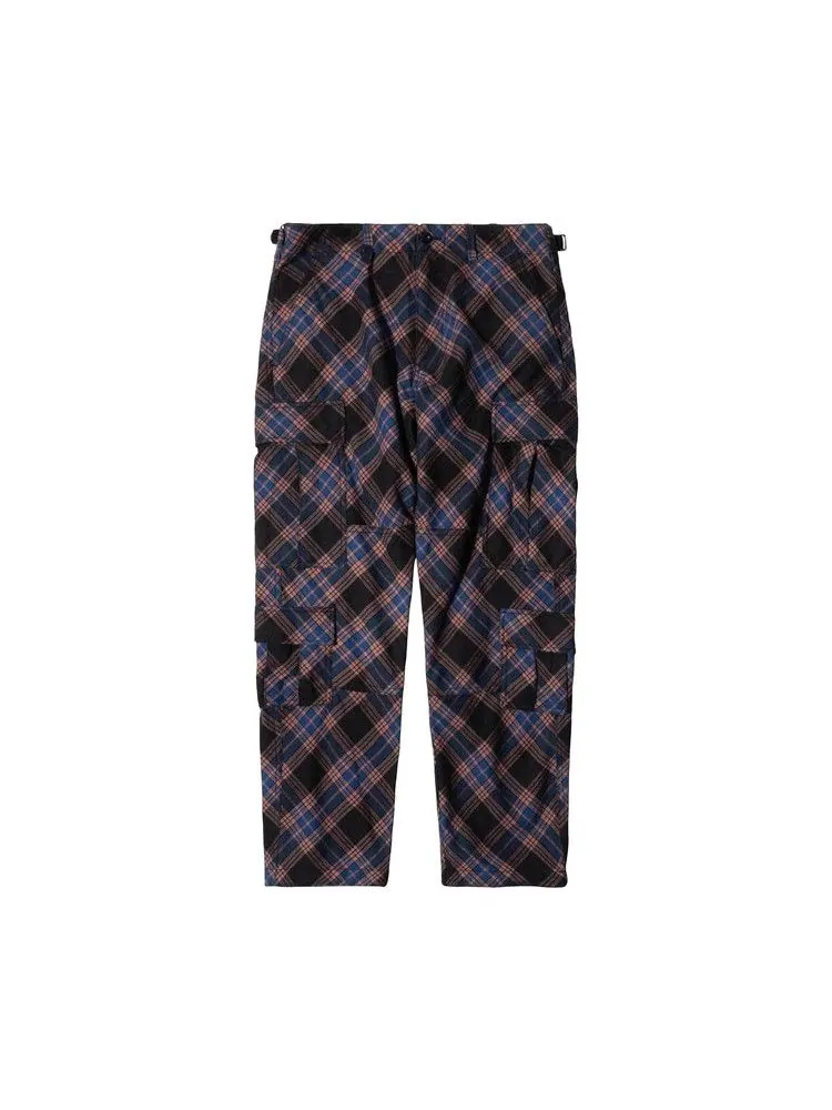 Брюки Stussy Bias Surplus Cargo Pant — изображение 1 из 3, клетчатый