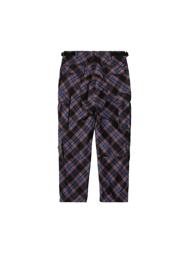 Брюки Stussy Bias Surplus Cargo Pant — изображение 2 из 3, клетчатый