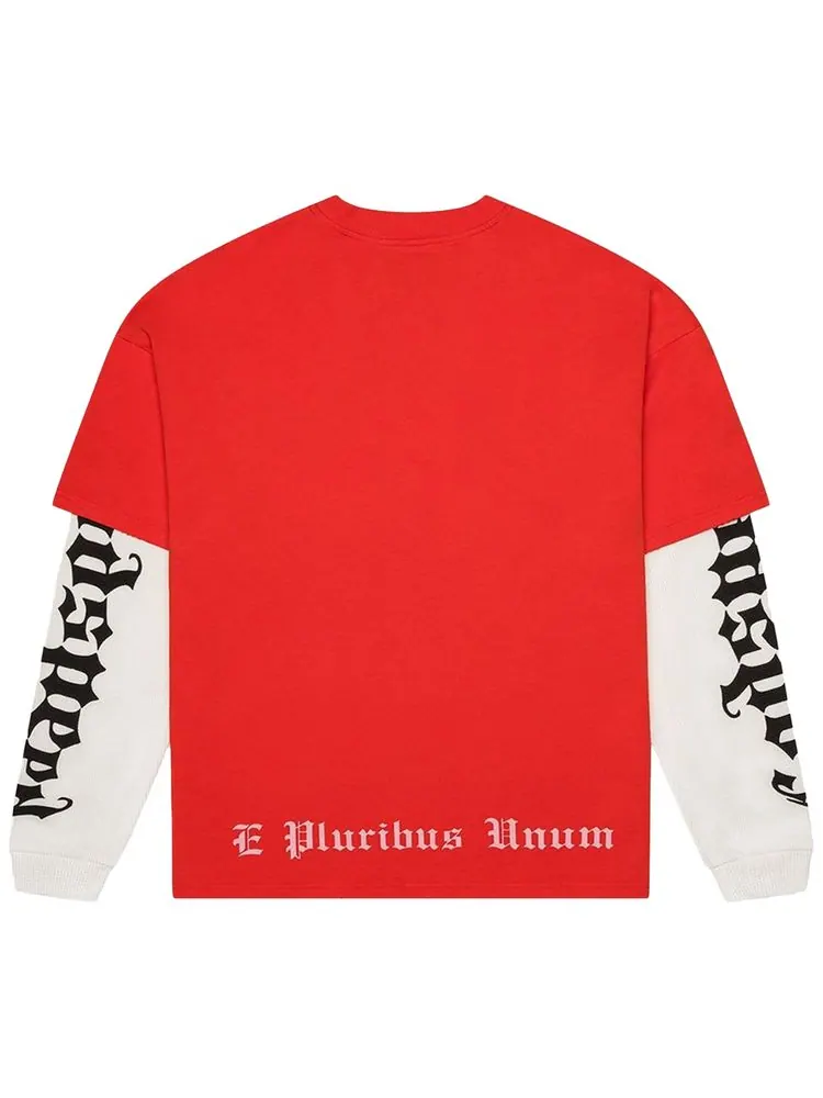 Футболка Godspeed Los Scandalous Layered T-Shirt — изображение 2 из 2, красный