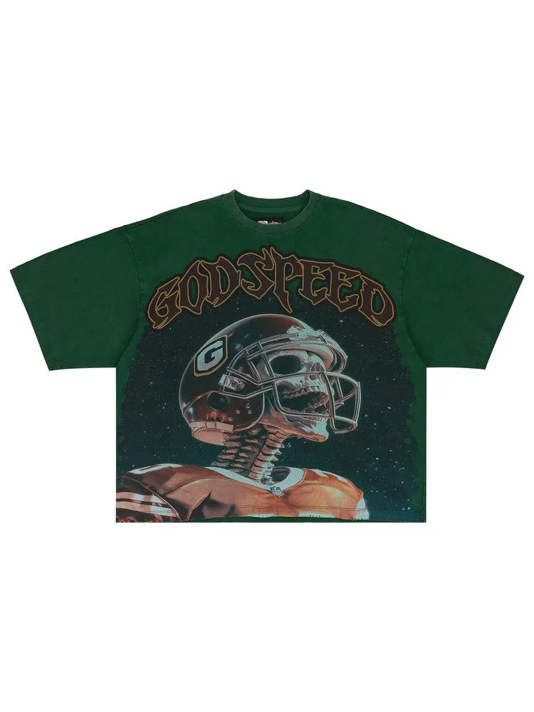 Футболка Godspeed Morale T-Shirt — изображение 1 из 1, зеленый