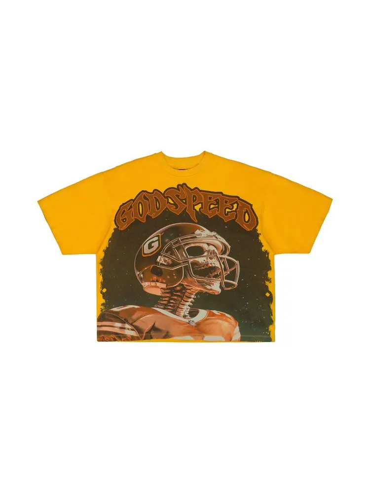 Футболка Godspeed Morale T-Shirt 'Yellow' — изображение 1 из 1, желтый